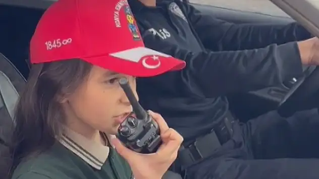 Polislik hayallerini 1 günlüğüne gerçekleştirdiler