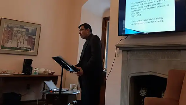 Prof. Dr. Kuşpınar, Kanada'da Hazreti Mevlana'yı anlattı