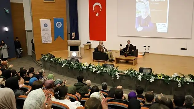 Prof. Dr. Mim Kemal Öke NEÜ'de öğrencilerle buluştu