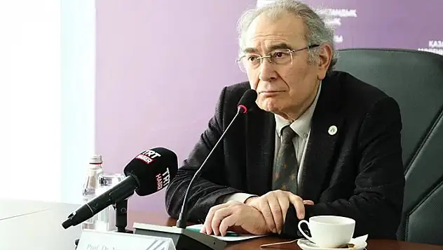 Prof. Dr. Nevzat Tarhan, Gazze'de insani ve evrensel değerlerin göz ardı edildiğini söyledi
