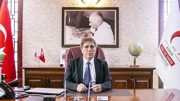Prof. Turan 'Konya'ya, aramıza hoş geldiniz'