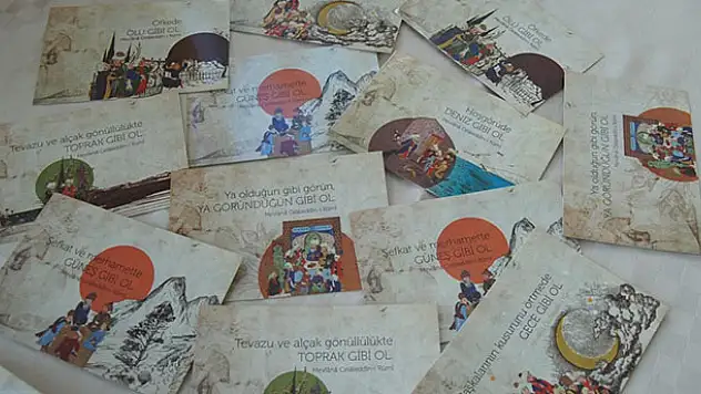 PTT'den ücretsiz Mevlana tebrik kartları