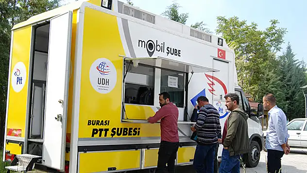 PTT Mobil şubeler her yerde