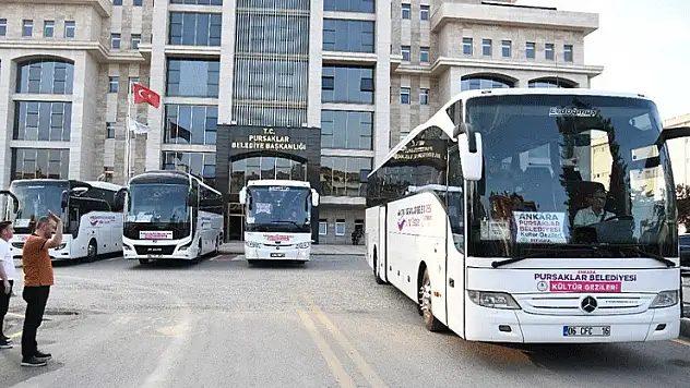 Pursaklar'ın kültür gezilerinde yolculuk Konya'ya da var