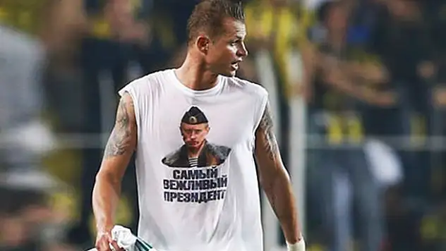 Putin tişörtüne ağır ceza! UEFA'dan açıklama