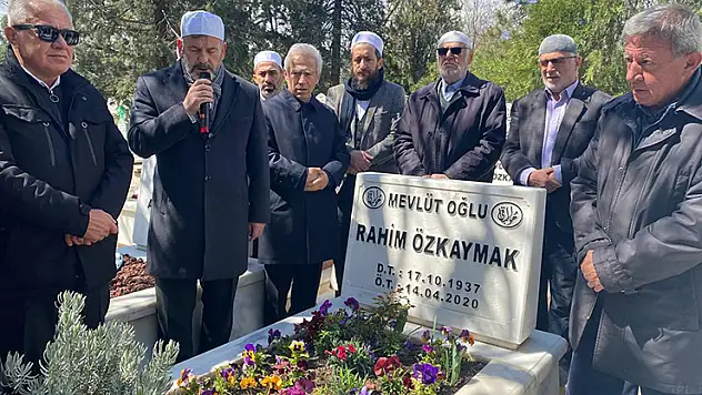 Rahim Özkaymak ölüm yıl dönümünde anıldı