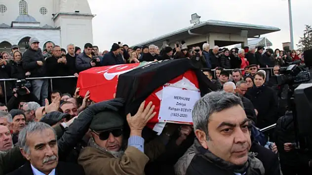 Rahşan Ecevit son yolculuğuna uğurlandı