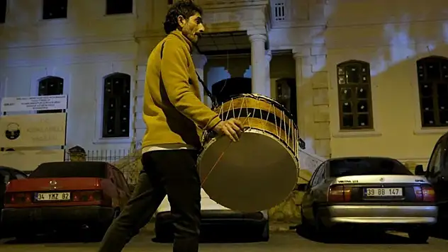 Ramazan davulcularının mesaisi başladı
