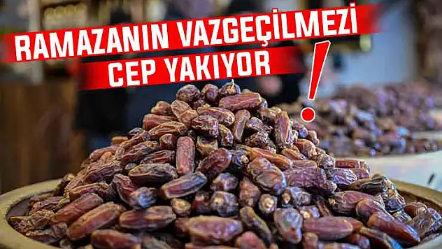 Ramazan geldi tezgâhlar şenlendi: Konya'da güncel hurma fiyatları