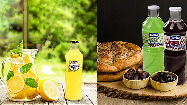 Ramazan sofraları Torku şerbet ve limonata ile tatlanıyor