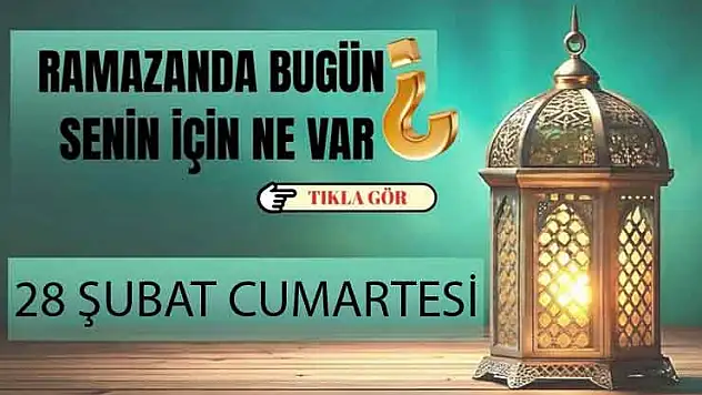 Ramazanın 10. gününe özel hazırlanan manevi iftariyelikler