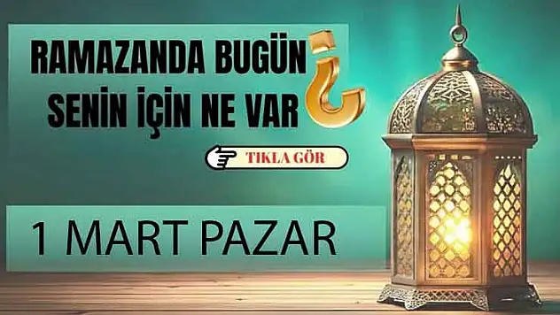 Ramazanın 11. gününe özel hazırlanan manevi iftariyelikler