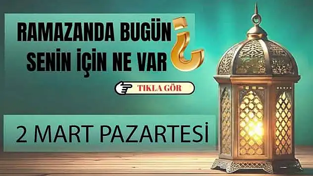 Ramazanın 12. gününe özel hazırlanan manevi iftariyelikler