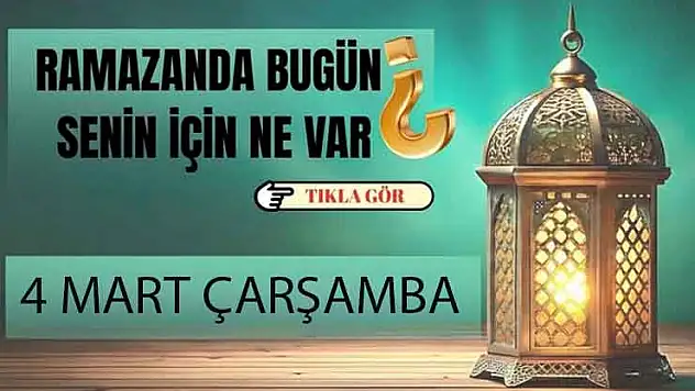 Ramazanın 14. gününe özel hazırlanan manevi iftariyelikler