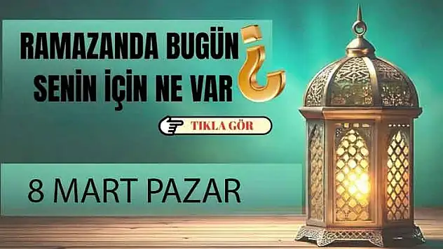 Ramazanın 18. gününe özel hazırlanan manevi iftariyelikler
