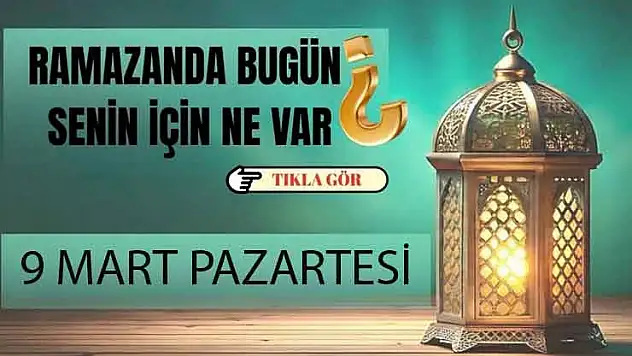 Ramazanın 19. gününe özel hazırlanan manevi iftariyelikler