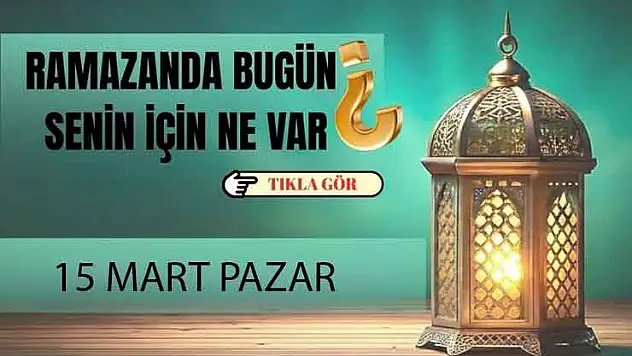 Ramazanın 25. gününe özel hazırlanan manevi iftariyelikler