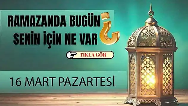 Ramazanın 26. gününe özel hazırlanan manevi iftariyelikler
