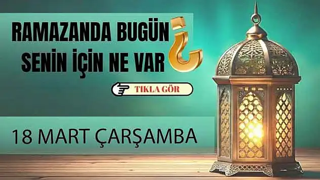 Ramazanın 28. gününe özel hazırlanan manevi iftariyelikler