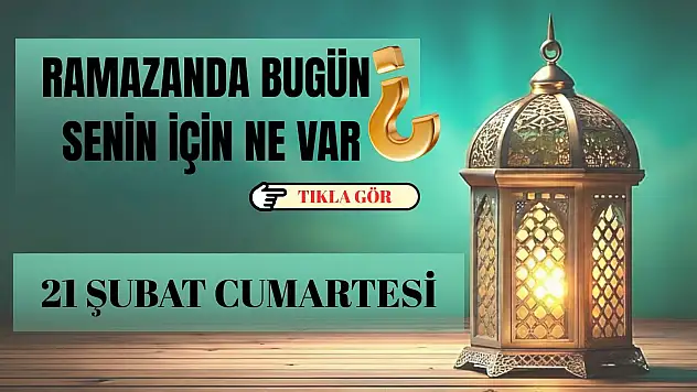 Ramazanın 3. gününe özel hazırlanan manevi iftariyelikler