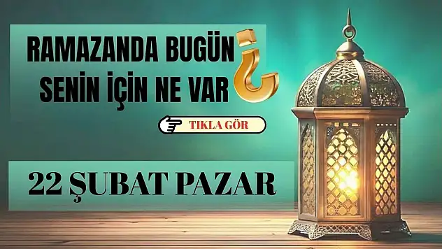Ramazanın 4. gününe özel hazırlanan manevi iftariyelikler
