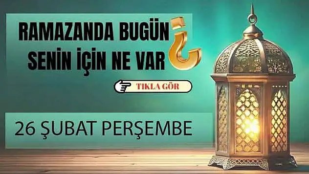 Ramazanın 8. gününe özel hazırlanan manevi iftariyelikler