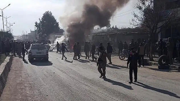 Rasulayn'da bomba yüklü araçla düzenlenen saldırıda 2 çocuk öldü, 4 sivil yaralandı