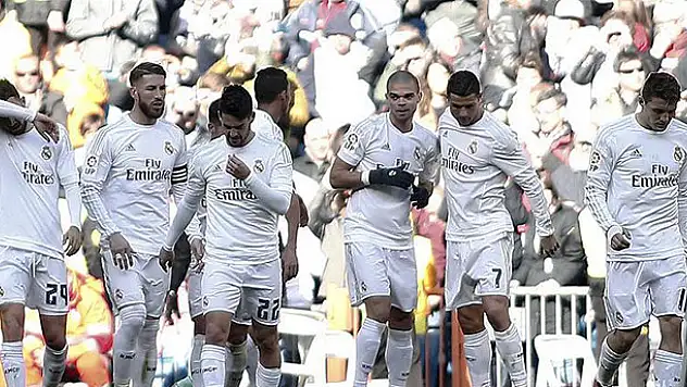 Real Madrid gol oldu yağdı
