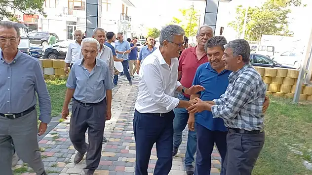 Recep Konuk,  Cihanbeyli ve Kulu'da çiftçilerle bir araya geldi