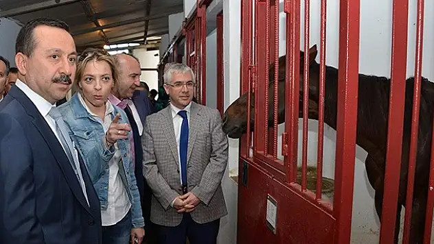 Rektör Gökbel'den Binicilik Tesislerine Ziyaret