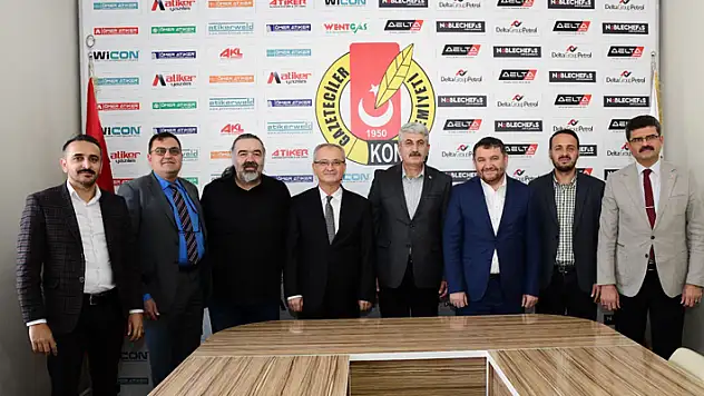 Rektör Özçelik, Konya Gazeteciler Cemiyetini ziyaret etti