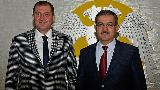 Rektör Şahin'e ziyaret