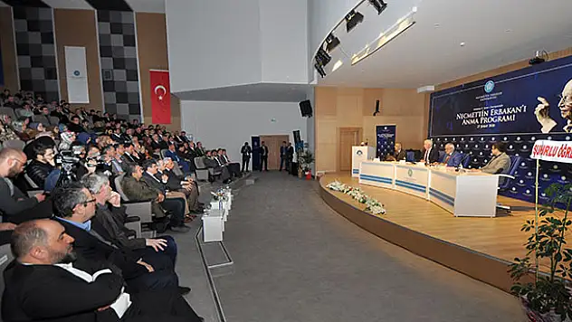 Rektör Zorlu: 'Erbakan hoca hiçbir zaman statükonun adamı olmamıştır'