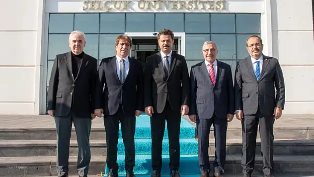 Rektörler, Selçuk Üniversitesi'nde buluştu