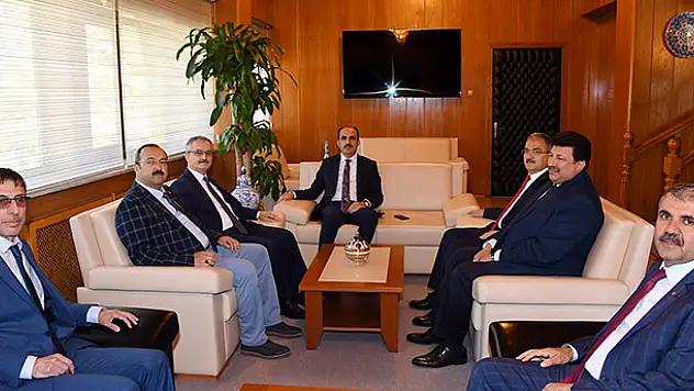 Rektörlerden Başkan Altay'a ziyaret