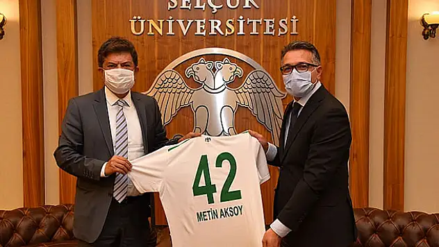 Renklibay'dan Aksoy'a ziyaret