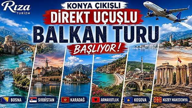 Rıza Turizm'in Balkan uçuşu başlıyor