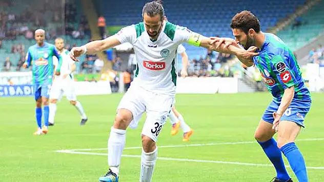 Rize'de puan avı