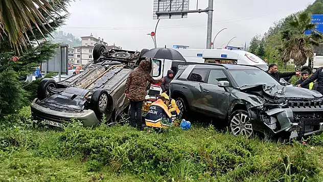 Rize'de trafik kazası: 1 ölü