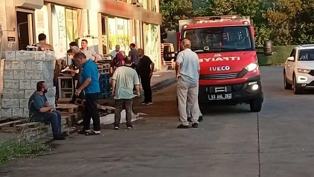Rize'de yük asansörüne sıkışan şahıs hayatını kaybetti