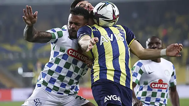 Rize'nin konuğu Fenerbahçe 