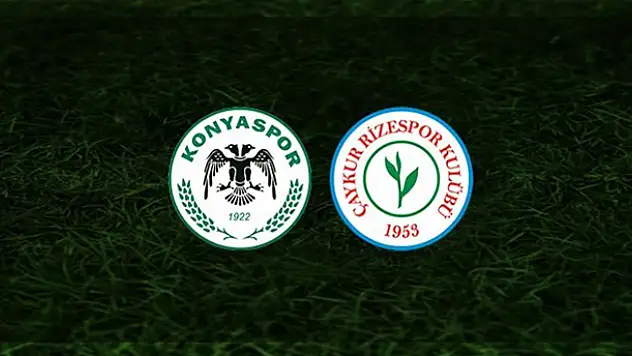 Rizespor- Konyaspor I Maç sonucu (5-3)