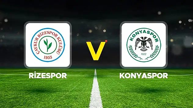 Rizespor-Konyaspor (3-2) maç özeti