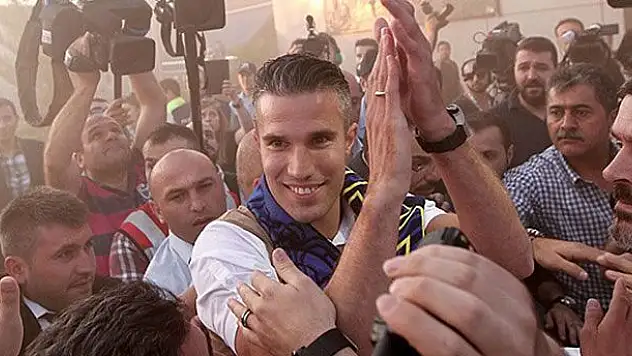 Robin van Persie İstanbul'da