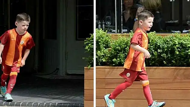 Rooney'nin oğlu Galatasaray forması giydi