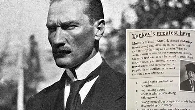 Rum Eğitim Bakanlığından öğretmenlere skandal talimat: Kitabın Atatürk sayfasını yırtın!
