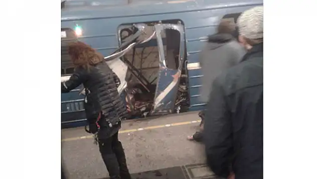 Rusya'da metro istasyonunda patlama