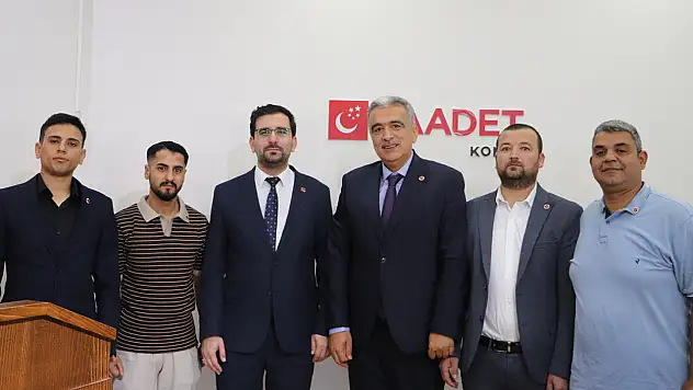 Saadet Konya'da Haziran ayı toplantısı yapıldı