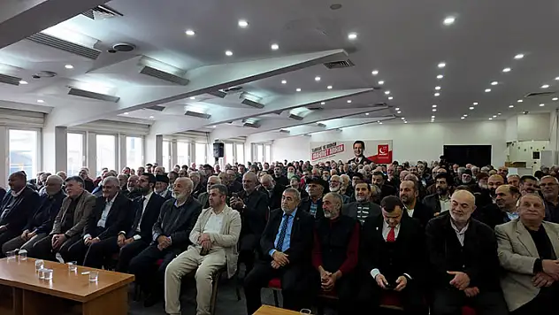Saadet Konya'da kasım ayı divan toplantısı yapıldı