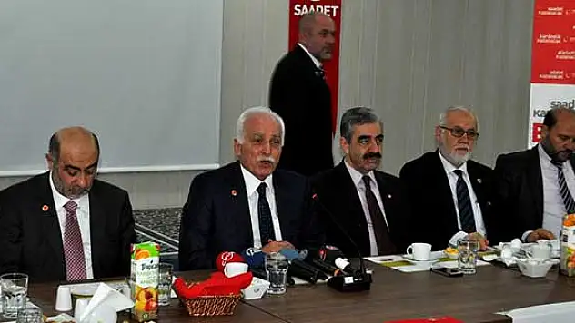 Saadet Partisi Genel Başkanı Kamalak, Eskişehir'de